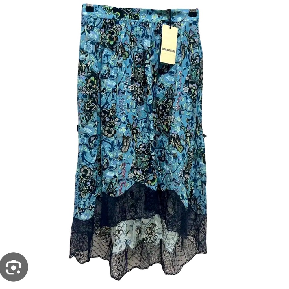 Zadig & Voltaire Joslin silk skirt sz.38